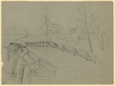 A bridge across a river LCCN2004660411