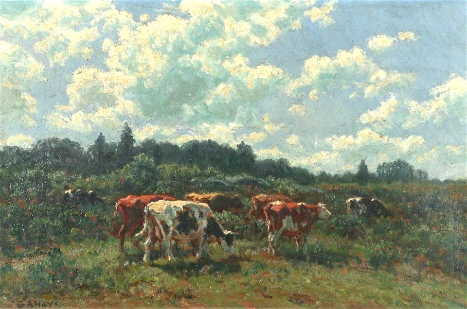 A Bright Day by George Arthur Hays, 1911