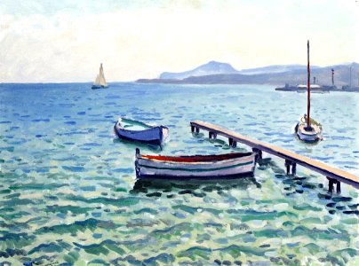 A Breeze in Porquerolles Albert Marquet (1939)