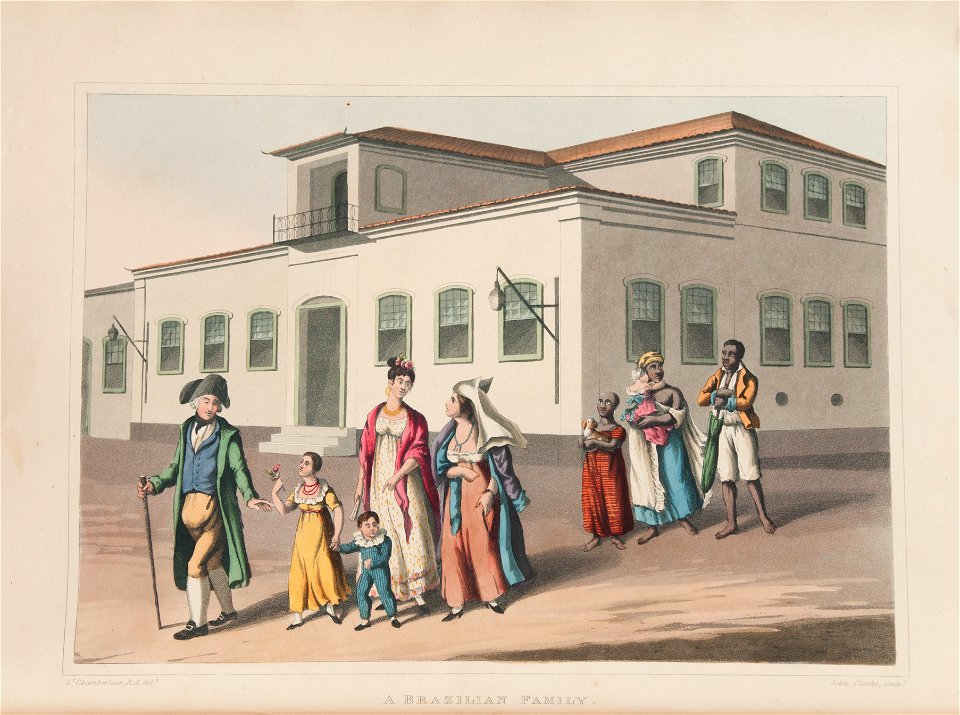A Brazilian Family (2), da Coleção Brasiliana Iconográfica