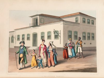 A Brazilian Family (2), da Coleção Brasiliana Iconográfica