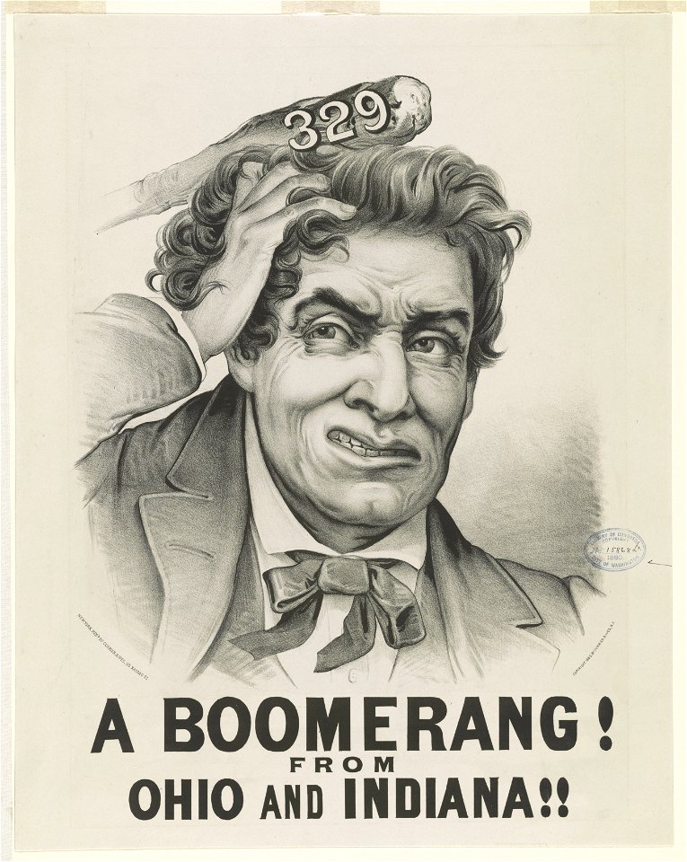 A boomerang!- From Ohio and Indiana!! LCCN90711994