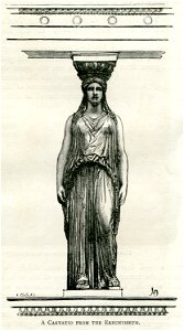 A Caryatid from the Erechtheum - Mahaffy John Pentland - 1890