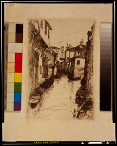 A canal in Venice - Otto. LCCN2002719549