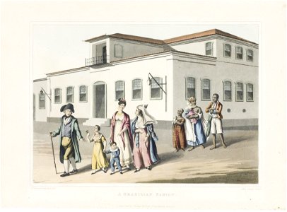 A Brazilian Family (3), da Coleção Brasiliana Iconográfica