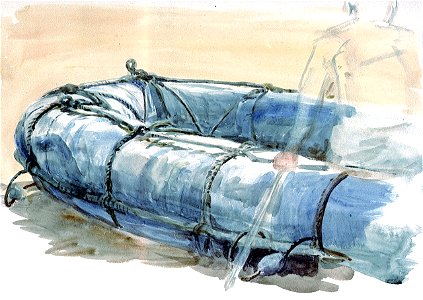 A Carley liferaft RMG PV1014