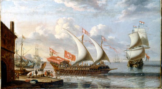 A Castro, Lorenzo - A Galley of Malta - Google Art Project