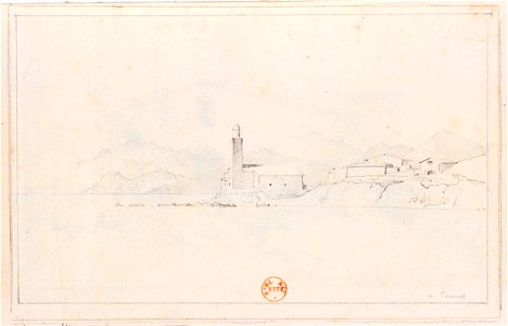 A Cannes (Claude-Félix-Théodore d'Aligny)