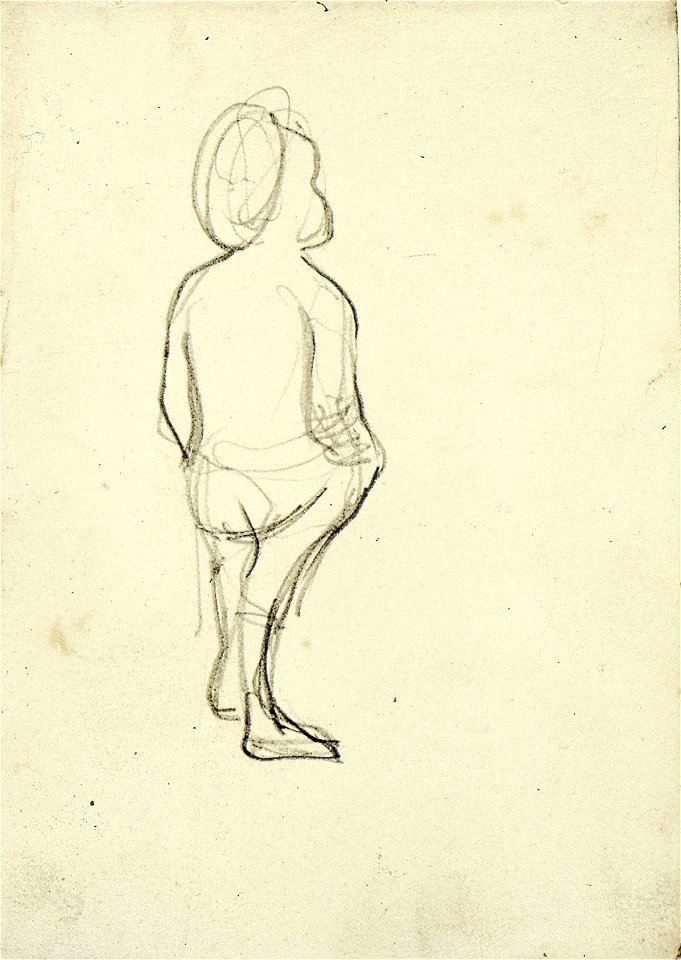 A Child with its Hands in its Pockets by Theo van Doesburg Centraal Museum AB4408