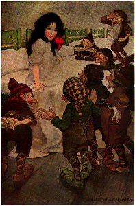 A Child's Book of Stories Snow-drop and the Seven Little Dwarves