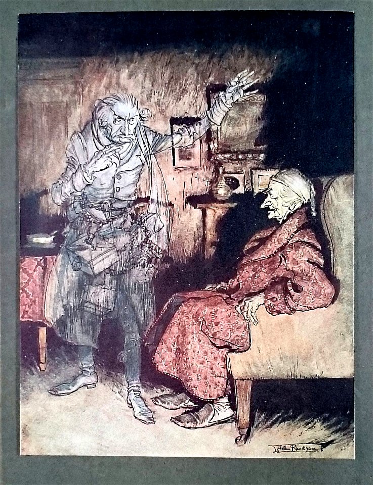 A Christmas Carol. Illustrated by Arthur Rackham