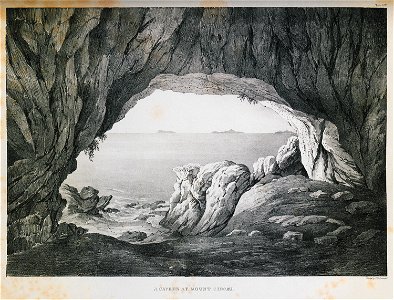 A cavern at Mount Circaei - Dodwell Edward - 1834