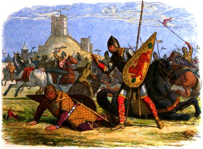 A Chronicle of England - Page 109 - Robert Wounds His Father