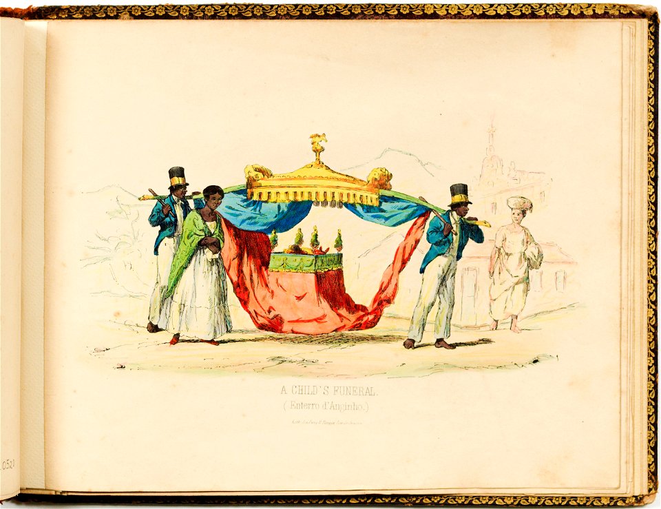 A Child's Funeral, da Coleção Brasiliana Iconográfica