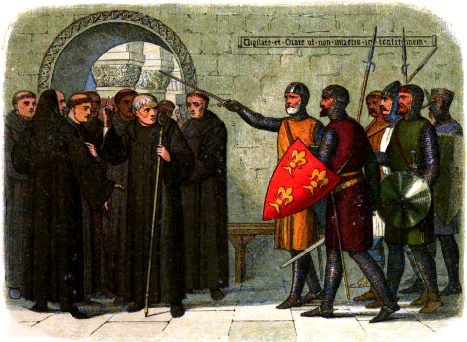 A Chronicle of England - Page 215 - The Monks of Christchurch Expelled