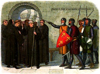 A Chronicle of England - Page 215 - The Monks of Christchurch Expelled