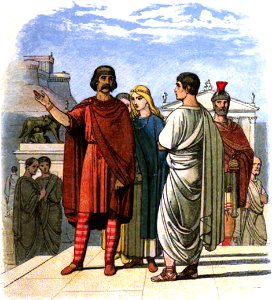 A Chronicle of England - Page 009 - Caractacus at Rome
