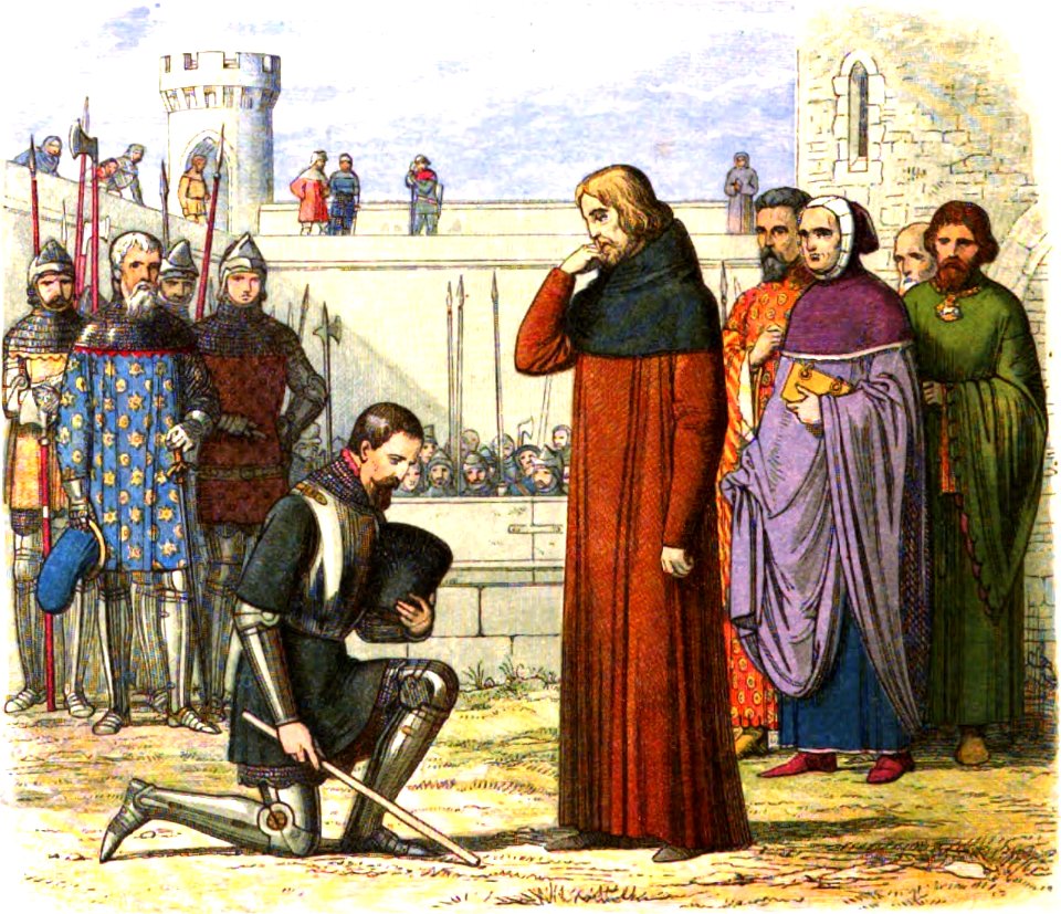 A Chronicle of England - Page 338 - Meeting of Richard and Henry