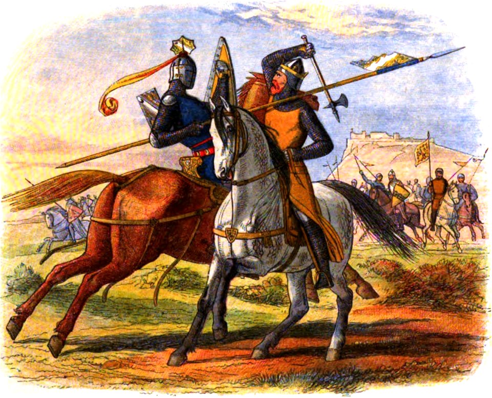 A Chronicle of England - Page 283 - Bruce Kills Sir Henry Bohun