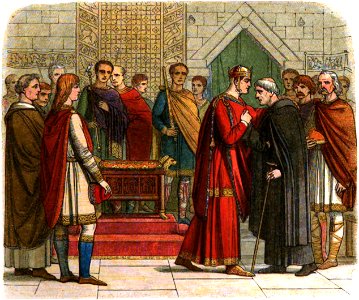 A Chronicle of England - Page 101 - William Pays Court to the English Leaders