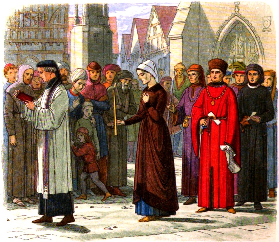 A Chronicle of England - Page 392 - The Duchess of Gloucester Does Penance