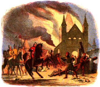 A Chronicle of England - Page 112 - William Receives a Fatal Hurt at Mantes