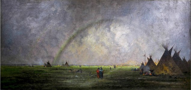 A Cloud Effect, by Jules Tavernier, 1880