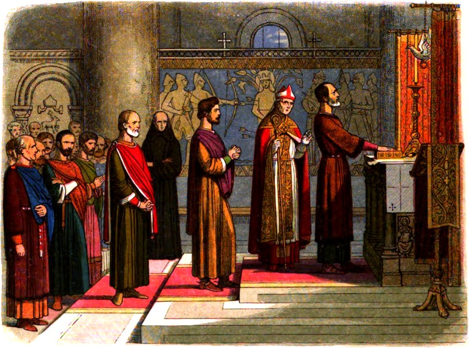 A Chronicle of England - Page 222 - The Barons Swear to Achieve Their Liberties