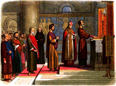 A Chronicle of England - Page 222 - The Barons Swear to Achieve Their Liberties