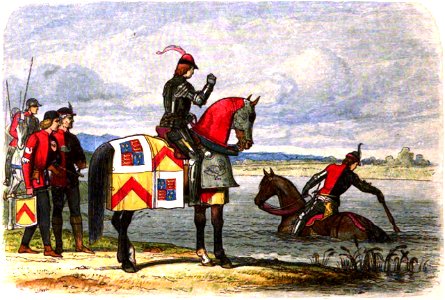 A Chronicle of England - Page 448 - Buckingham Finds the Severn Impassable