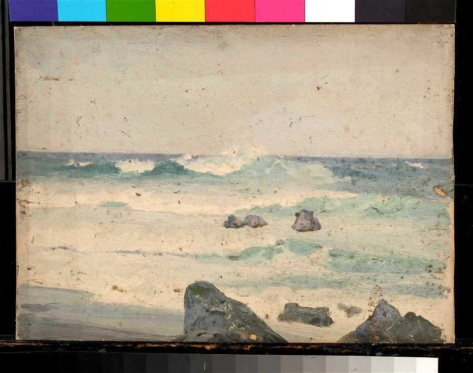 A coastal scene RMG BHC1325