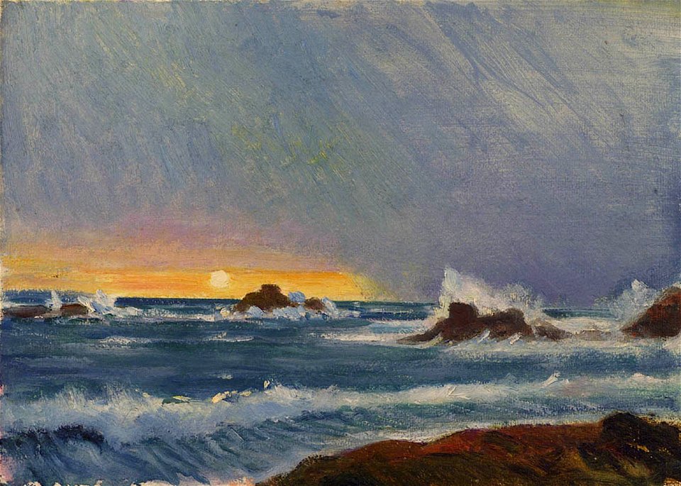 A Coastal View, Grande Rocque RMG BHC0014