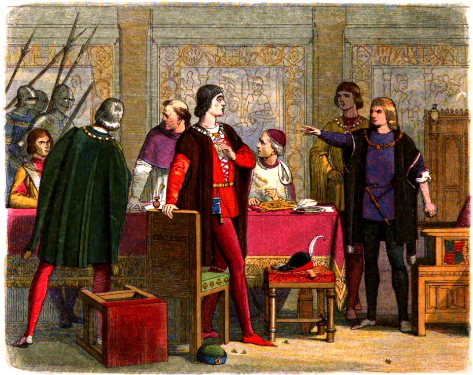 A Chronicle of England - Page 436 - Richard Orders the Arrest of Hastings