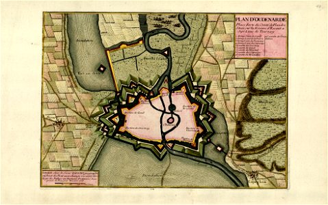 A collection of plans of fortifications and battles, 1684-1709 - (Europe) LOC 2008621715-14