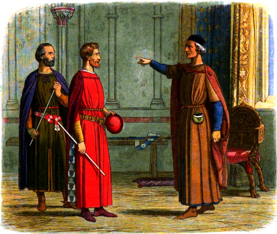 A Chronicle of England - Page 273 - Edward Threatens the Lord Marshal