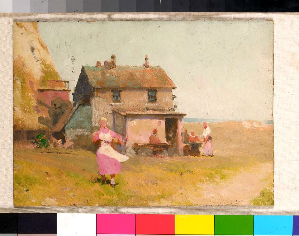 A coastal scene RMG BHC1328