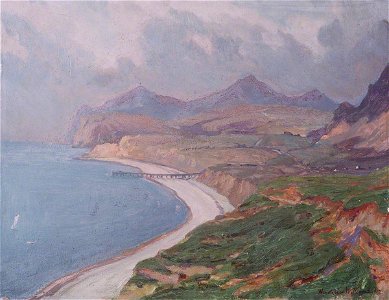 A Coastal View Porth y Nant, Lleyn (gcf01972)