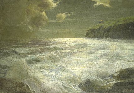 A Coastal View With a Lighthouse RMG BHC3877