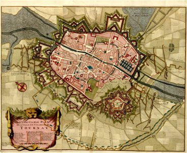 A collection of plans of fortifications and battles, 1684-1709 - (Europe) LOC 2008621715-10
