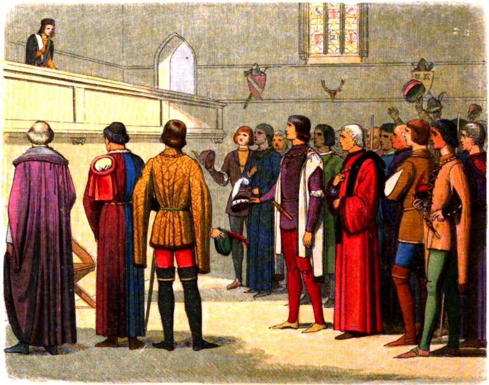 A Chronicle of England - Page 440 - Richard Invited to Assume the Crown