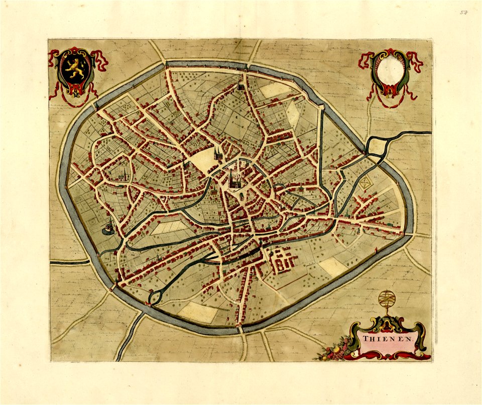 A collection of plans of fortifications and battles, 1684-1709 - (Europe) LOC 2008621715-30