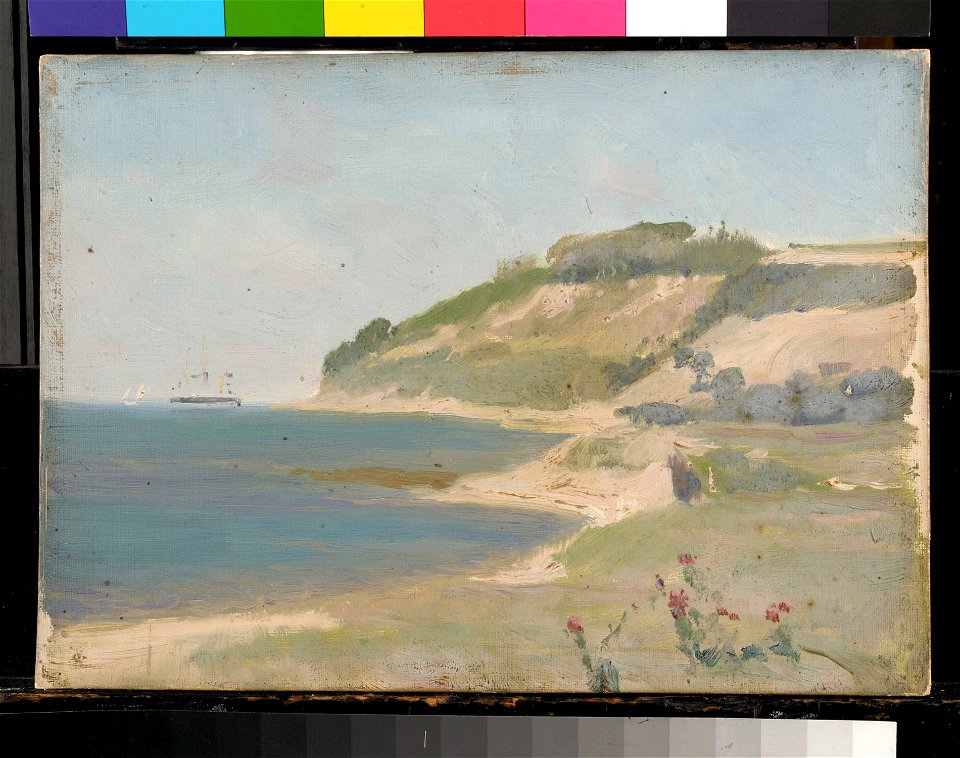 A coastal scene RMG BHC1326