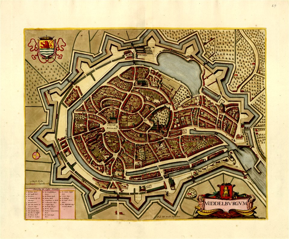 A collection of plans of fortifications and battles, 1684-1709 - (Europe) LOC 2008621715-33