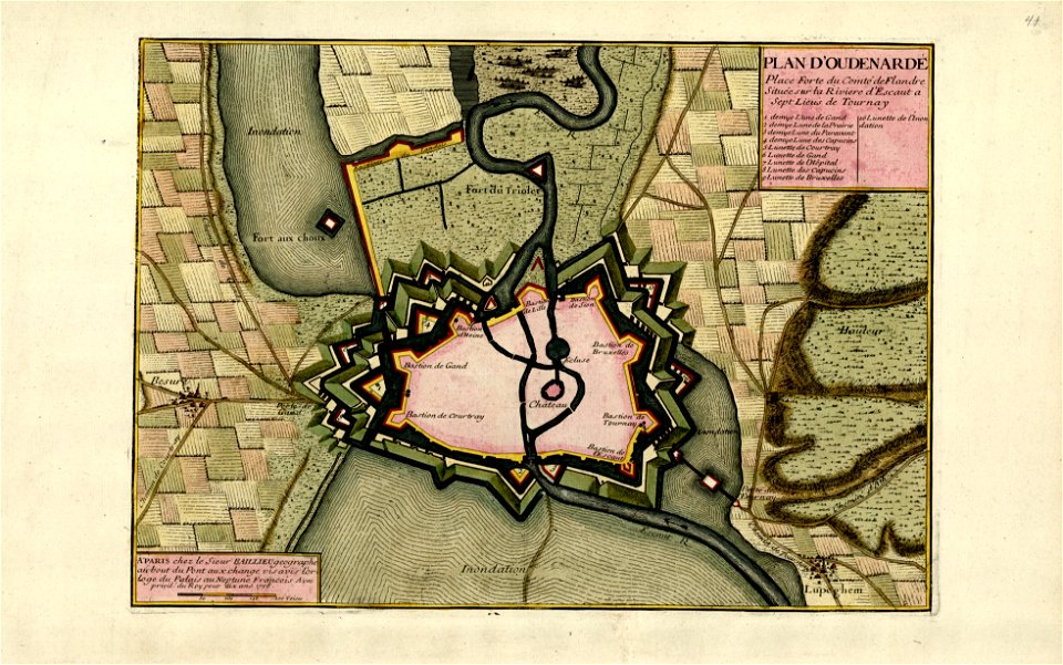 A collection of plans of fortifications and battles, 1684-1709 - (Europe) LOC 2008621715-14
