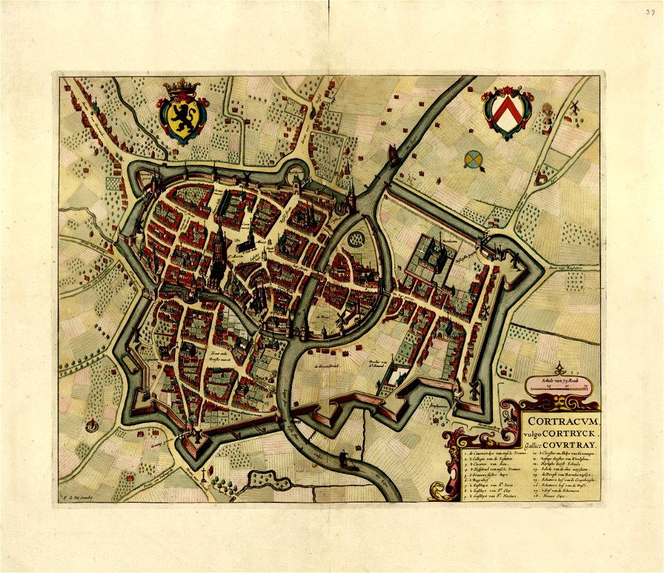A collection of plans of fortifications and battles, 1684-1709 - (Europe) LOC 2008621715-12
