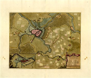 A collection of plans of fortifications and battles, 1684-1709 - (Europe) LOC 2008621715-20