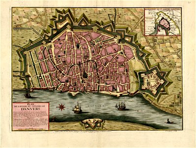 A collection of plans of fortifications and battles, 1684-1709 - (Europe) LOC 2008621715-23