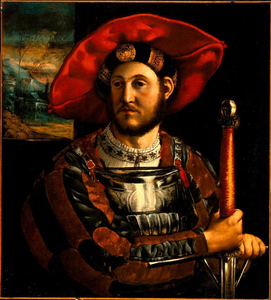 A Condottiere (by Dosso Dossi) - Harvard Art Museums, Fogg Museum