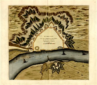 A collection of plans of fortifications and battles, 1684-1709 - (Europe) LOC 2008621715-41