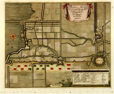 A collection of plans of fortifications and battles, 1684-1709 - (Europe) LOC 2008621715-18